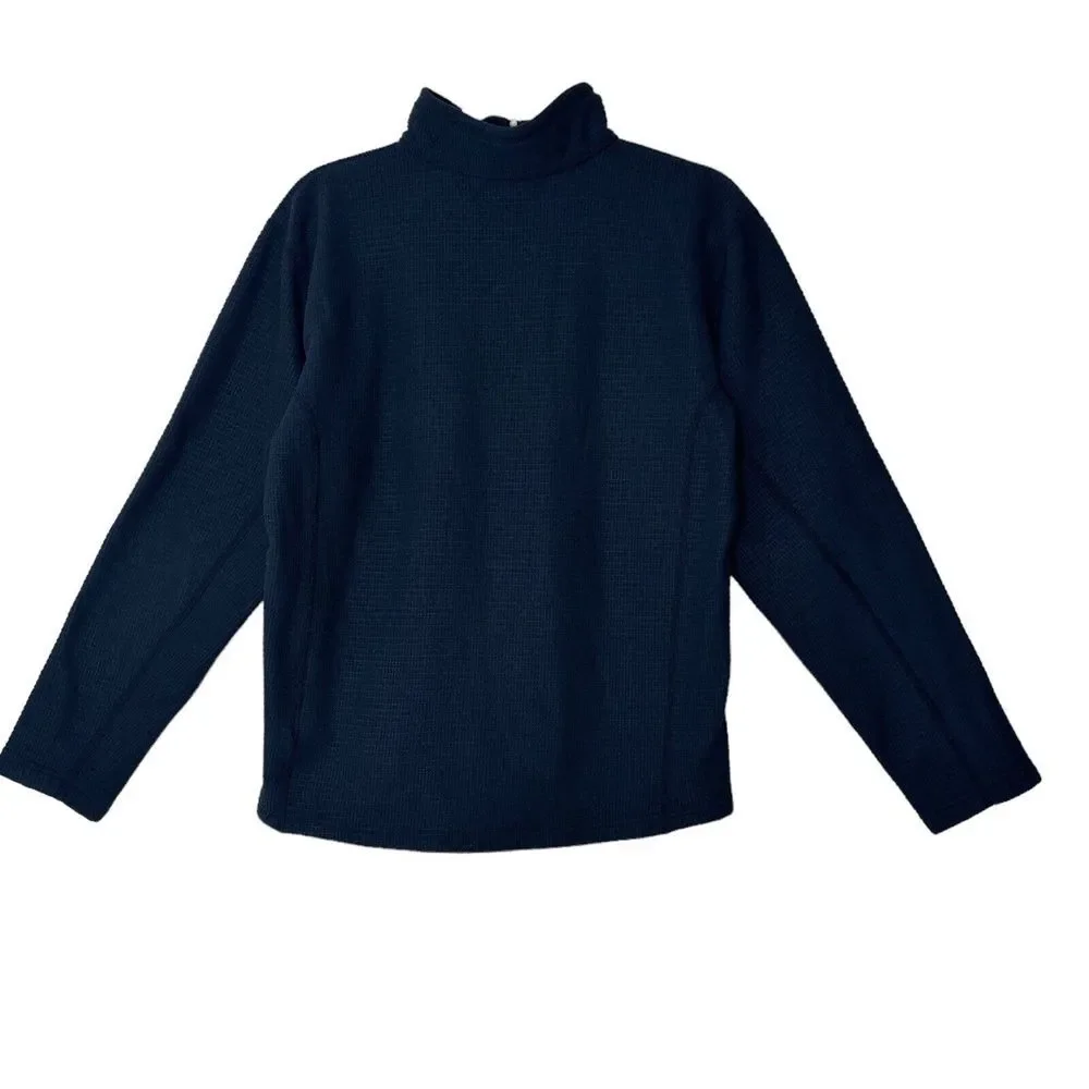 The North Face‎ Jacket Men's Medium Full Zip Navy Outdoor Athletic Stretch